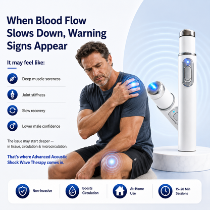 Handheld Shock Wave Massager
