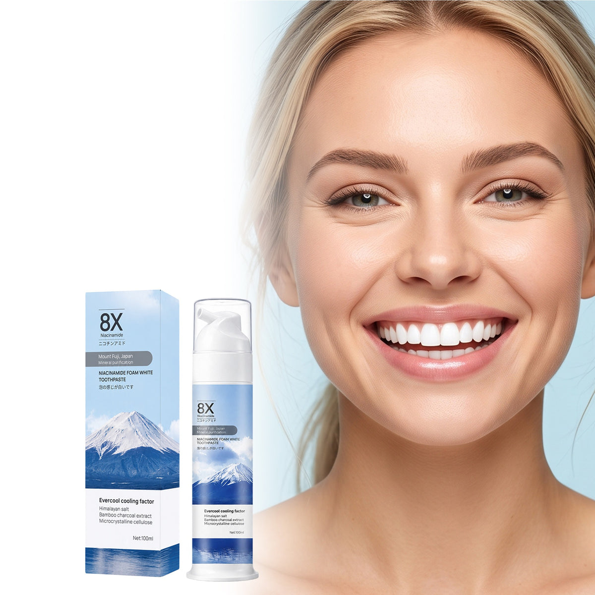 Niacinamide Foaming Whitening Toothpaste
